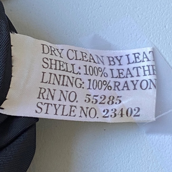 Compagnie Internationale Express Black Leather Skirt Above Knee Womens Size 9/10 - Picture 6 of 9